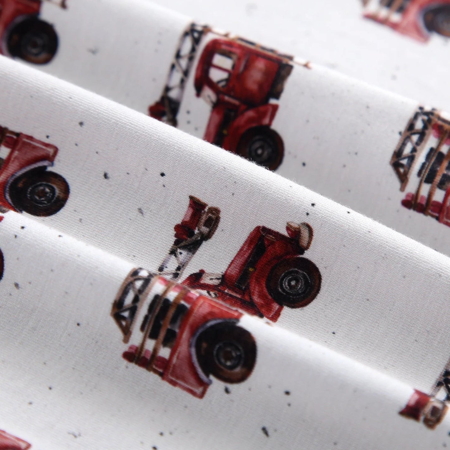 Vintage Firetrucks Bamboo Zippy