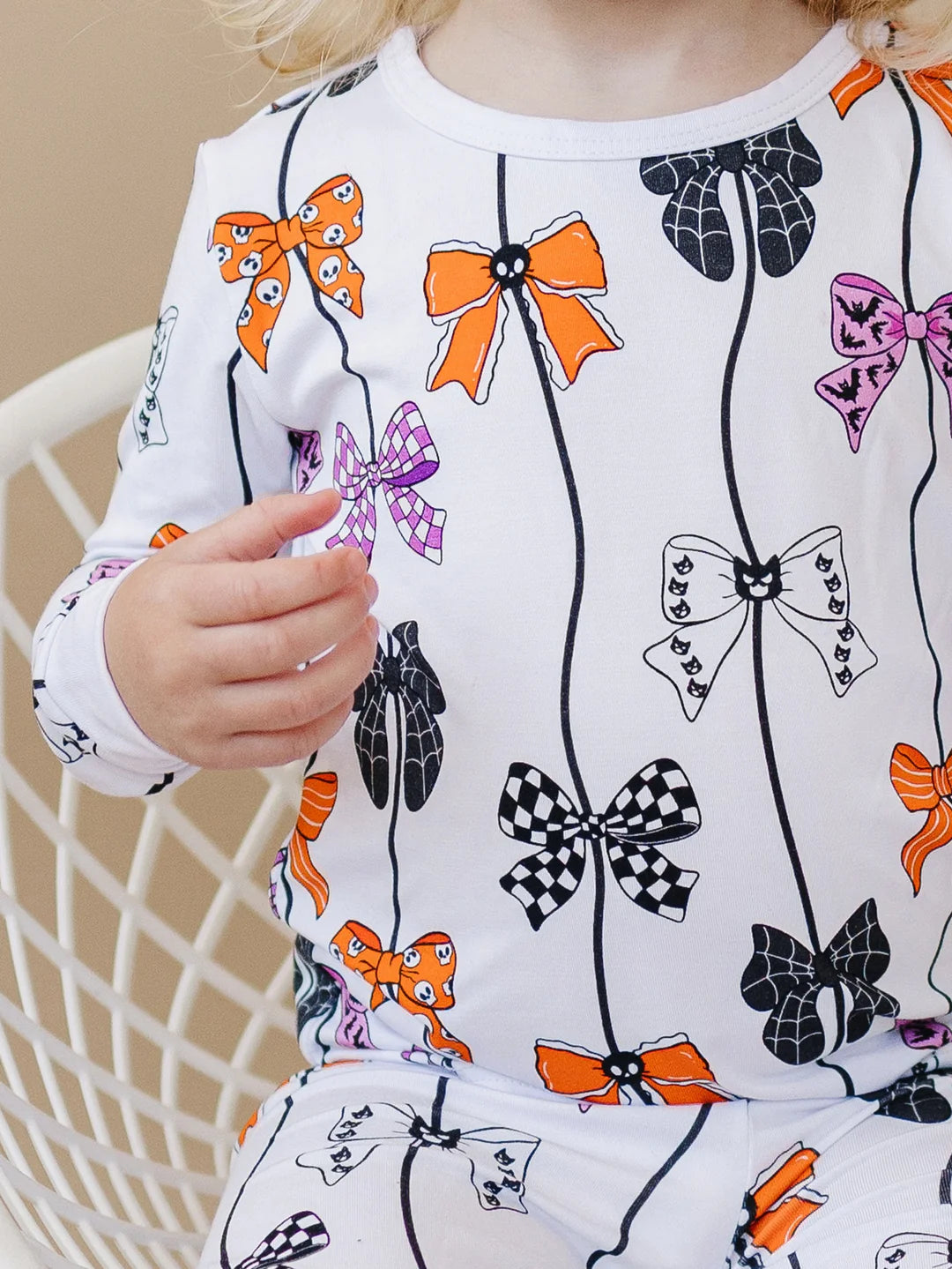 Spooky Bows Bamboo Set