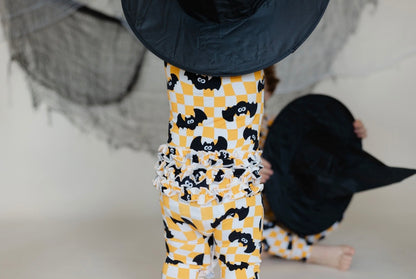 Bewitching Bat (RUFFLE) Bamboo Zippy