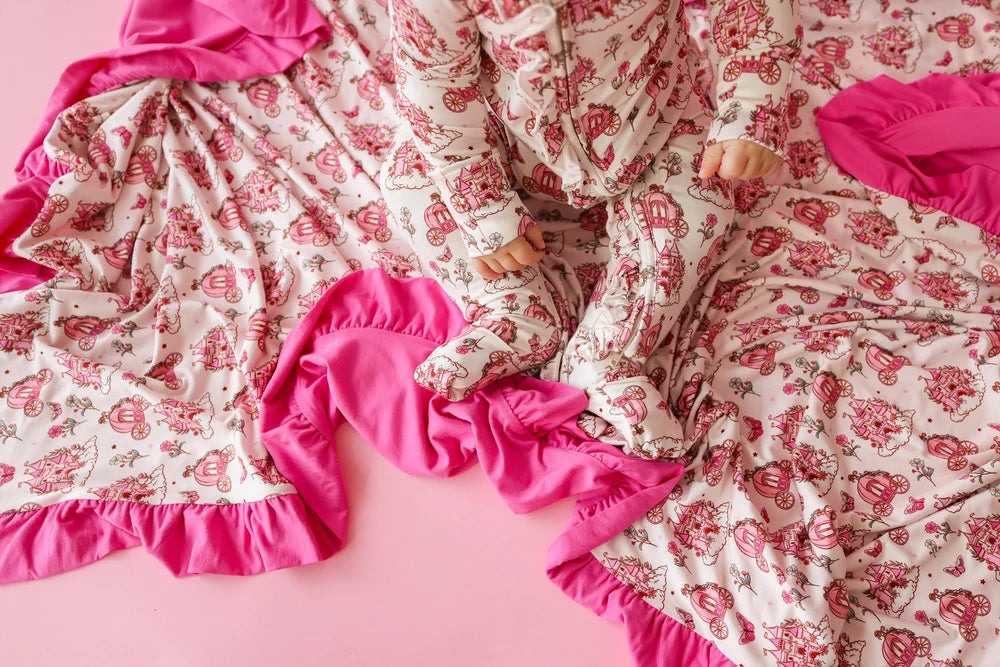 Fairytale Garden Ruffle Bamboo Zippy