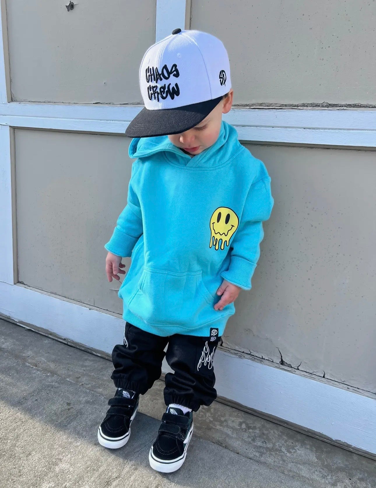 "Young & Wild" Bamboo Graphic Fleece Hoodie