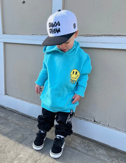 "Young & Wild" Bamboo Graphic Fleece Hoodie