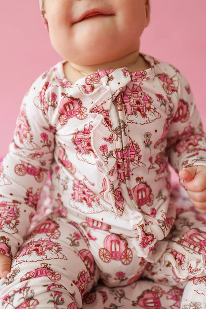 Fairytale Garden Ruffle Bamboo Zippy