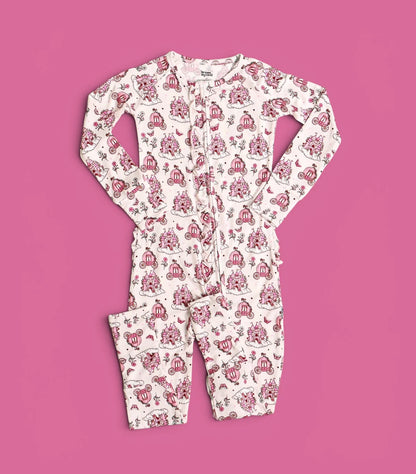 Fairytale Garden Ruffle Bamboo Zippy