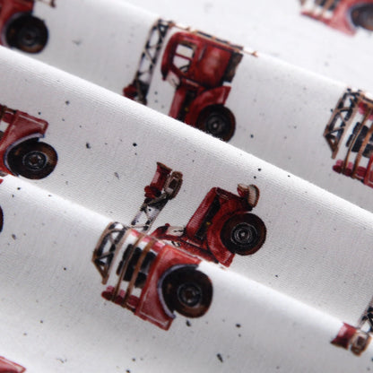Vintage Firetrucks Bamboo Zippy