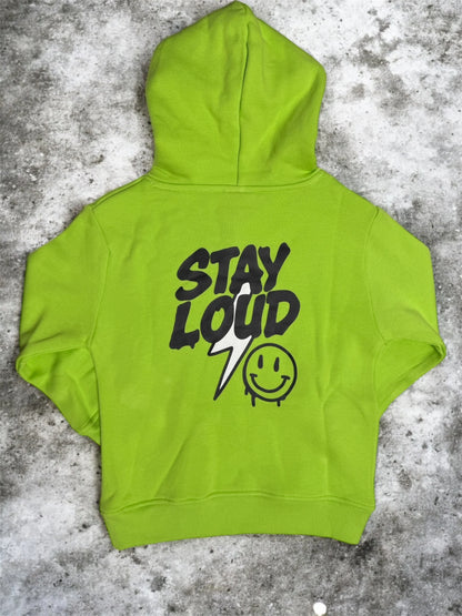 "Stay Loud" Graphic Bamboo Fleece Hoodie