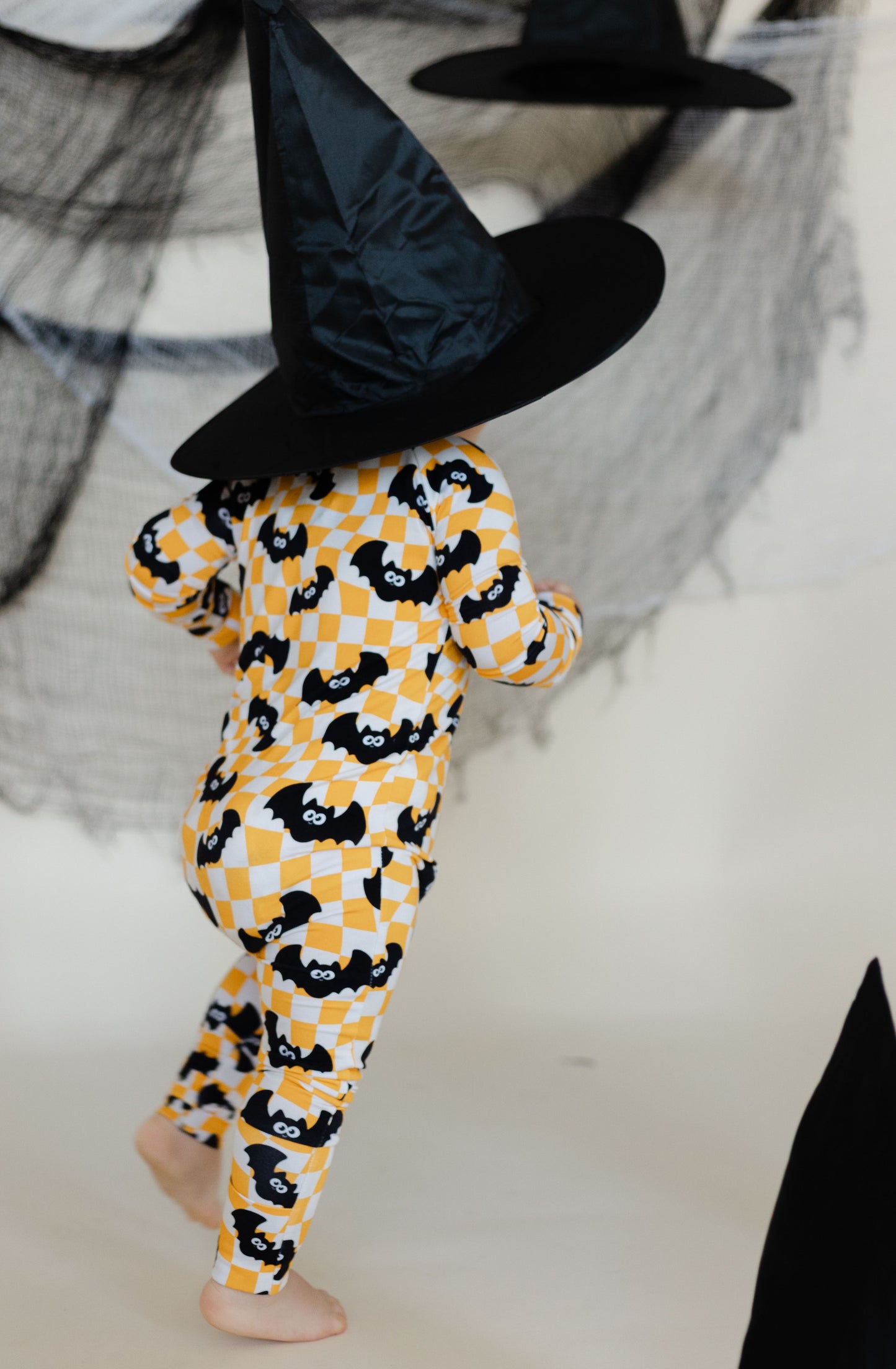 Bewitching Bats (NO RUFFLES) Bamboo Zippy