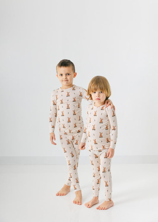 Skater Bunny Bamboo Set