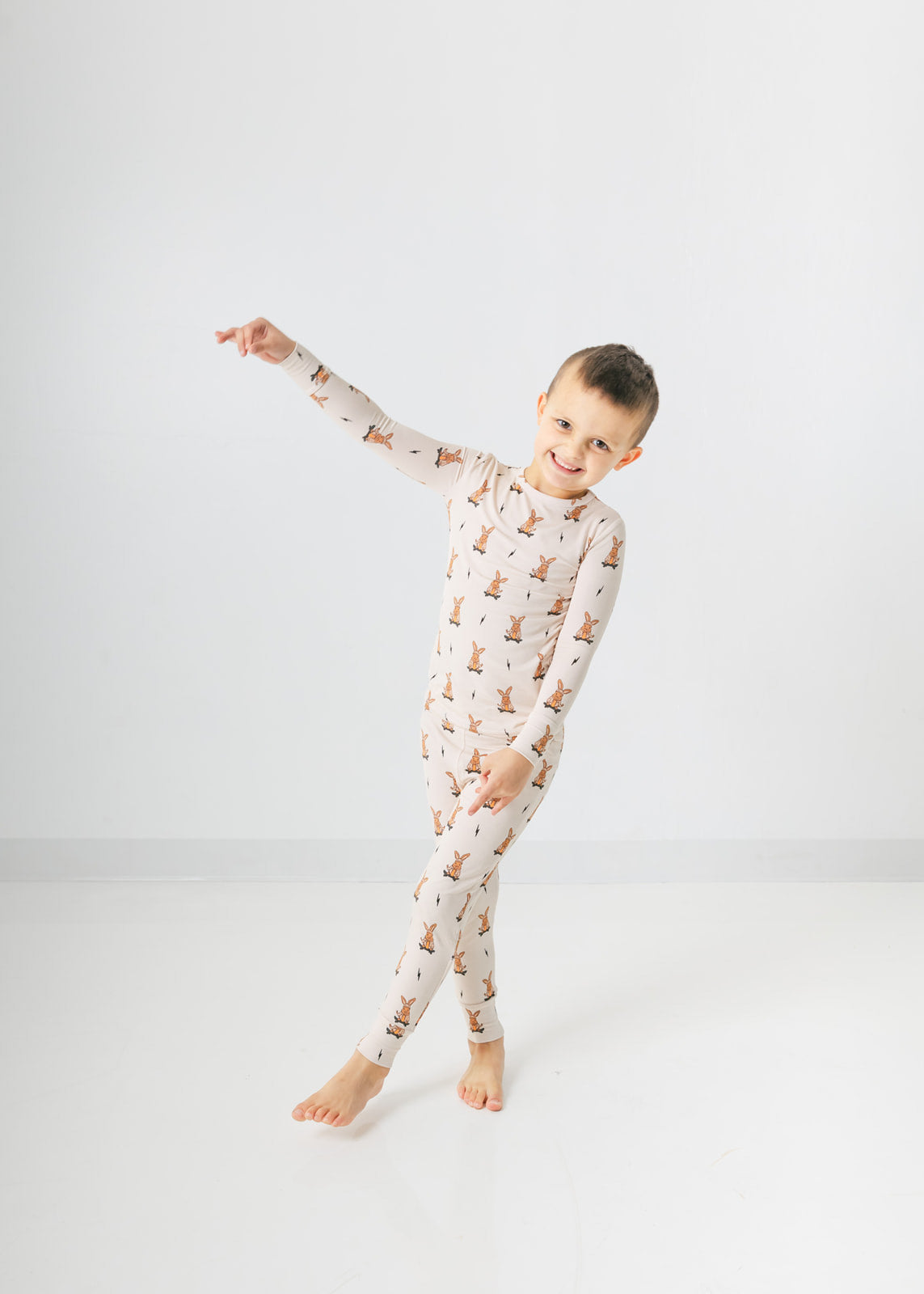 Skater Bunny Bamboo Set