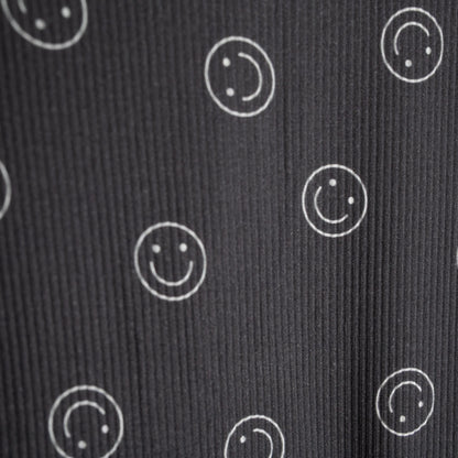 Smiley Ribbed Zippy