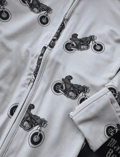 Vintage Motorcycle Bamboo Zippy