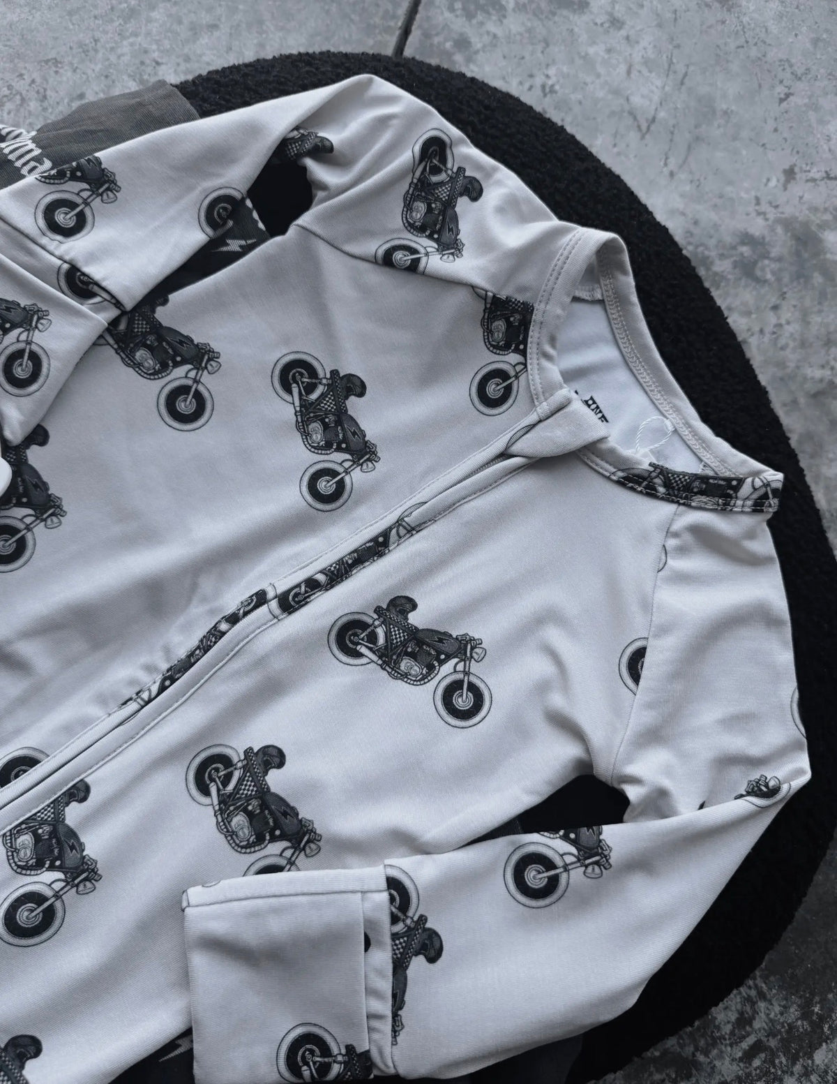 Vintage Motorcycle Bamboo Zippy