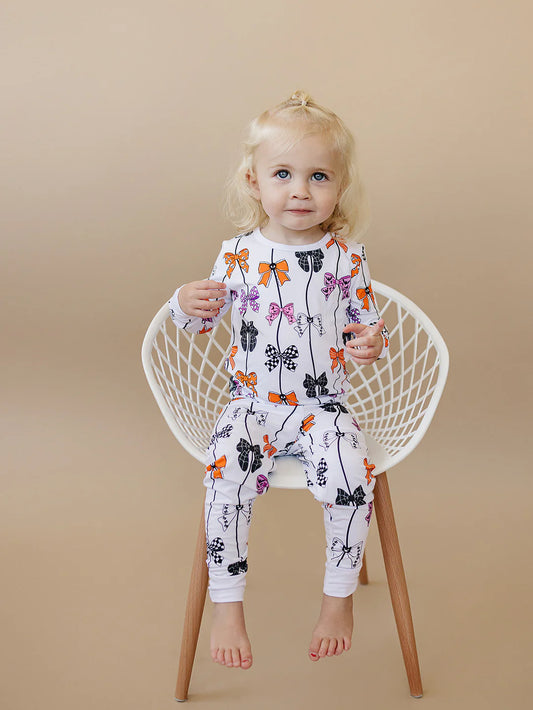 Spooky Bows Bamboo Set