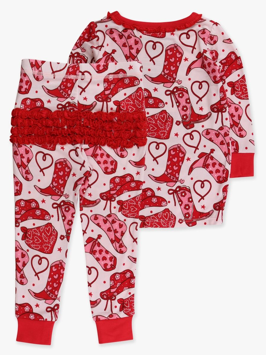 Lasso Love Bamboo Ruffle Set