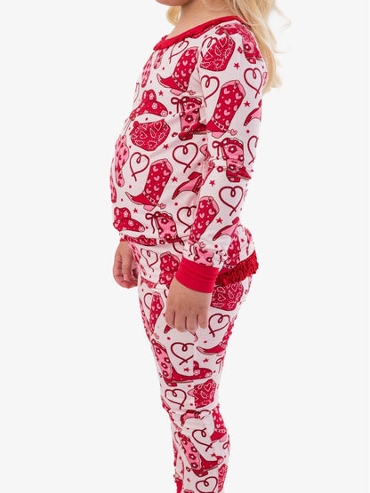 Lasso Love Bamboo Ruffle Set