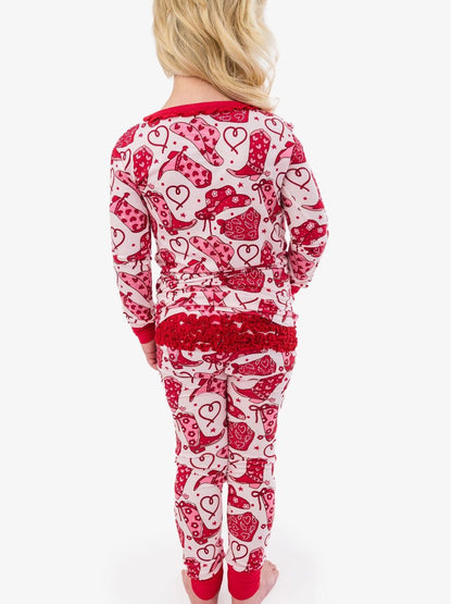 Lasso Love Bamboo Ruffle Set