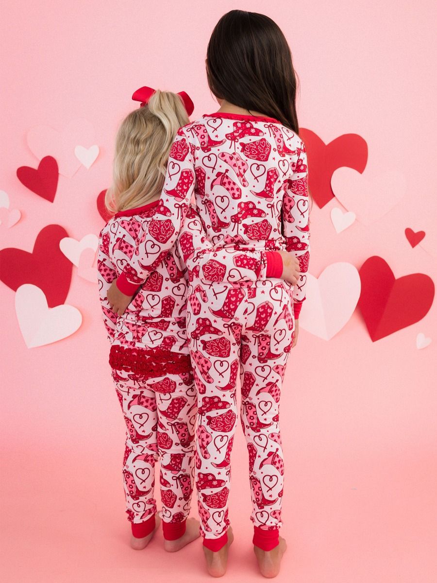 Lasso Love Bamboo Ruffle Set