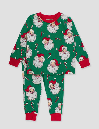 Santa Joy Green Kids 2-Piece Set