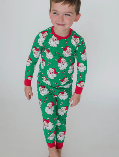 Santa Joy Green Kids 2-Piece Set