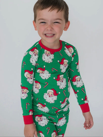 Santa Joy Green Kids 2-Piece Set