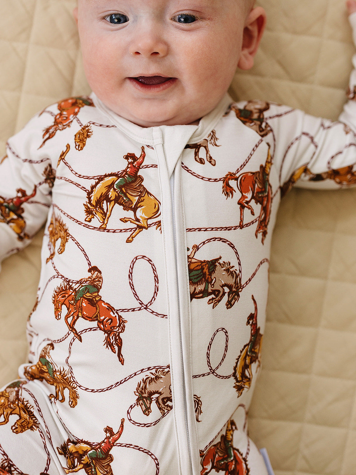 Bamboo Zip Romper | Rodeo Club